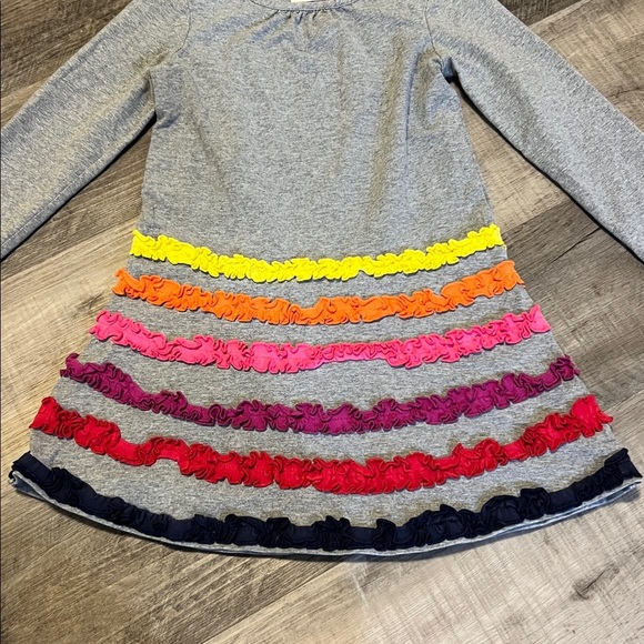 BOGO FREE Hanna Andersson long sleeve dress size 120 US 6/7 - Picture 3 of 8